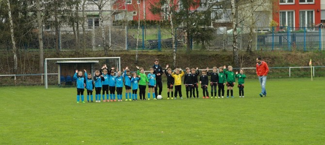 F-Junioren zeigen spannendes Spiel gegen SG Adelsberg