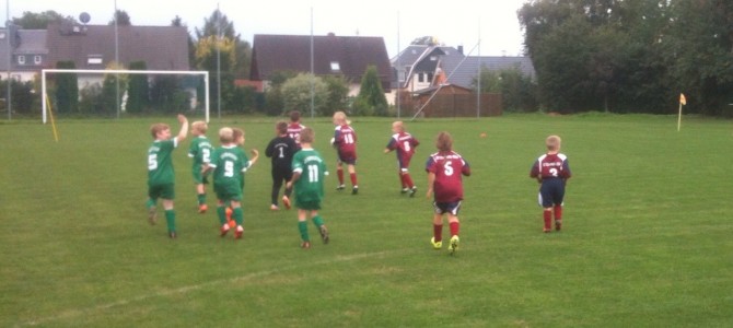 F-Junioren bejubeln ersten Saisonsieg F-Junioren bejubeln ersten Saisonsieg