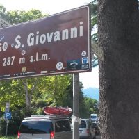 Passo S. Giovanno 287m am Gardasee
